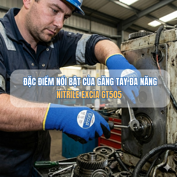 Đặc điểm nổi bật của Găng Tay Đa Năng Nitrile EXCIA GT505
