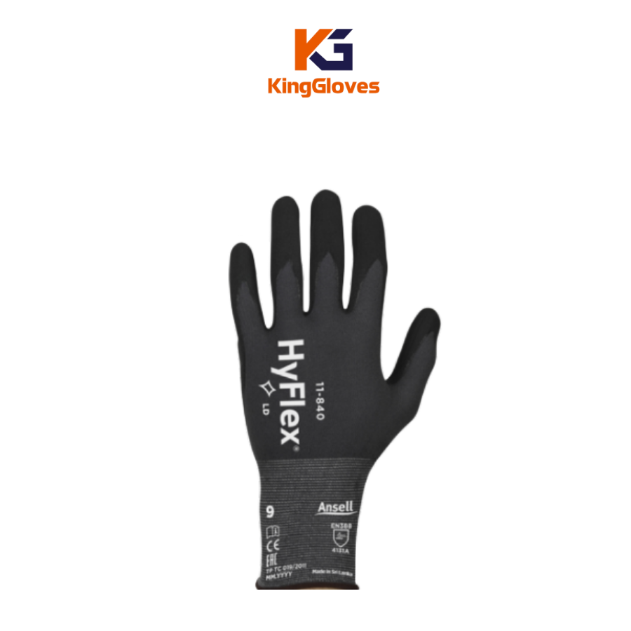 Găng Tay Ansell HyFlex 11-840 Găng tay chống cắt Ansell HyFlex 11-840 chính hãng