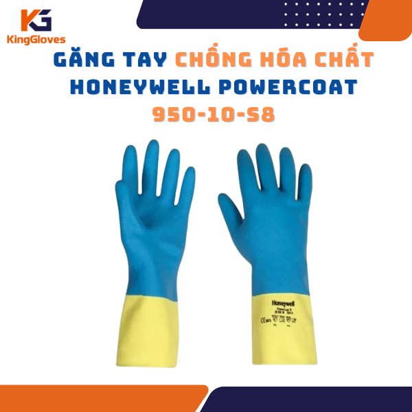 GĂNG TAY HONEYWELL POWERCOAT 950-10-S8 – KHÁNG HÓA CHẤT, BẢO VỆ TOÀN DIỆN