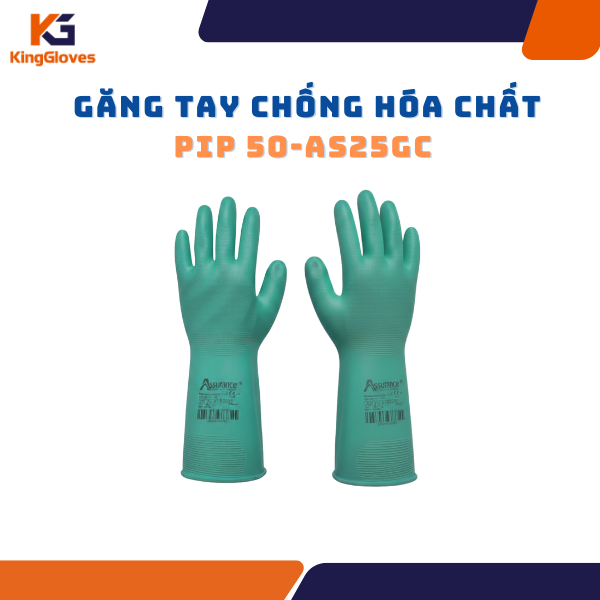 GĂNG TAY CHỐNG HÓA CHẤT PIP 50-AS25GC