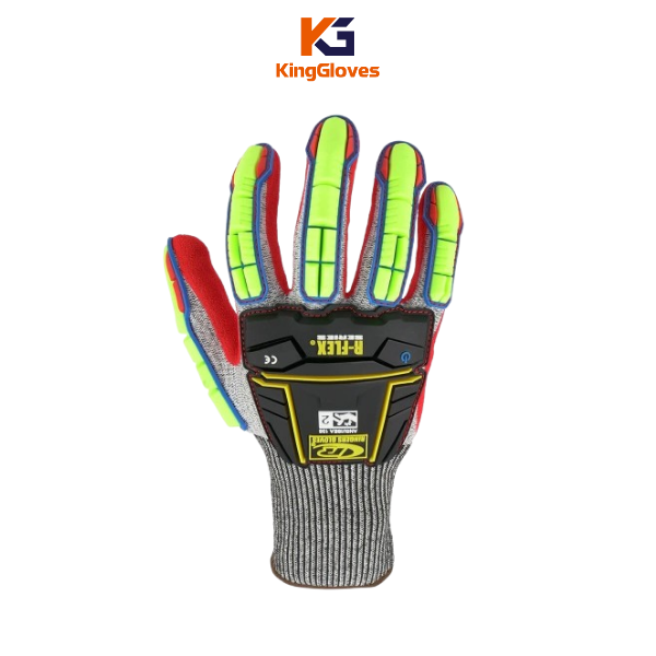 Găng tay chống va đập Ansell Ringers R065 dầu khí