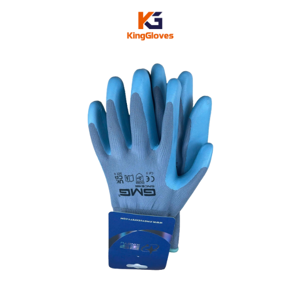 Găng tay bảo hộ chống cắt GMG T1020 Găng tay chống cắt phủ Nitrile T1020
