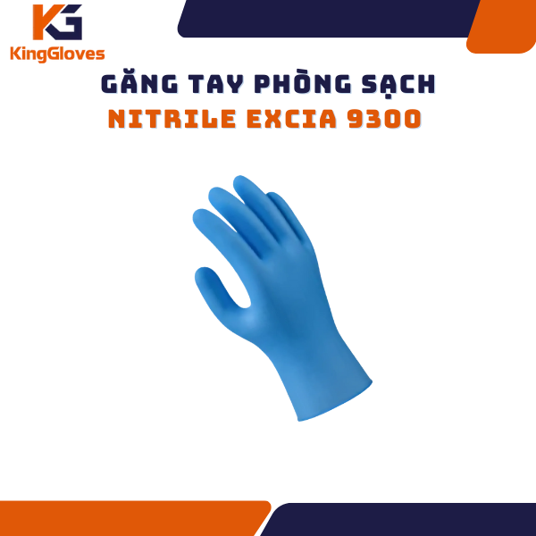 GĂNG TAY PHÒNG SẠCH NITRILE EXCIA 9300