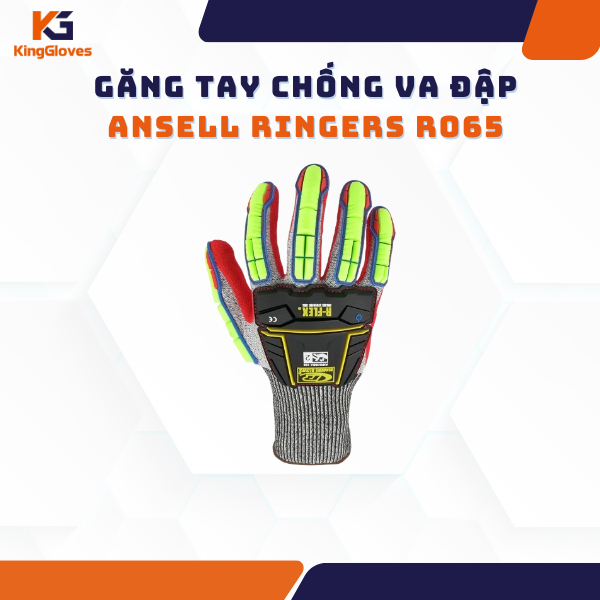 GĂNG TAY CHỐNG VA ĐẬP ANSELL RINGERS R065