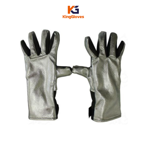 Găng tay chống cháy 1600 độ C 4HV vải Amiang