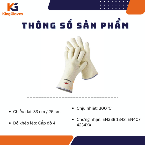 GĂNG TAY CHỊU NHIỆT CASTONG NFFF35-33