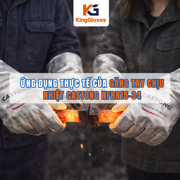 ỨNG DỤNG THỰC TẾ CỦA GĂNG TAY CHỊU NHIỆT CASTONG NFRR15-34